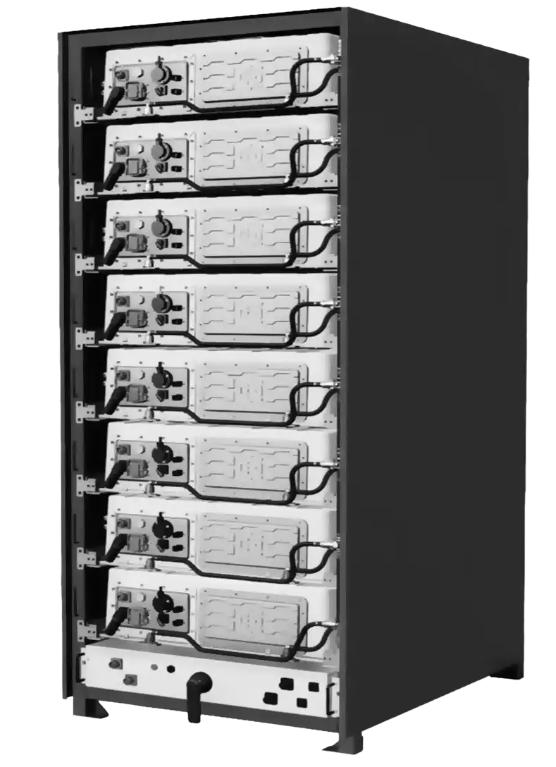 Ein Brunstock-Batterie-Energiespeichersystemschrank