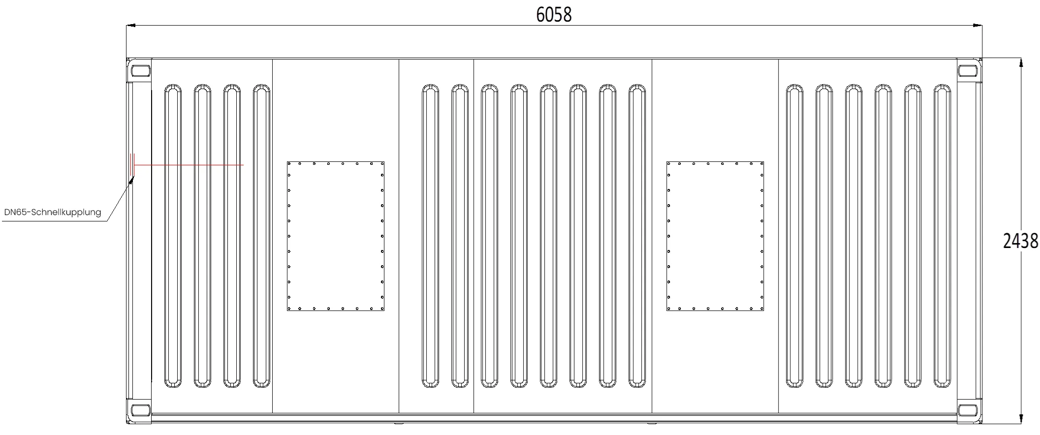 Battery energy storage system fire suppression diagram