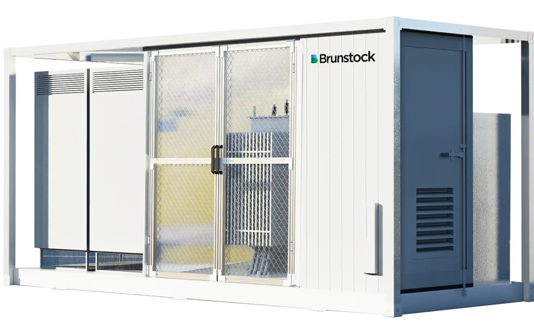 Step-up transformer skid station for energy storage sites