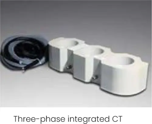 Three-phase integrated CT