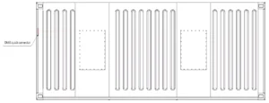 DN65 connector for fire suppression system of BESS