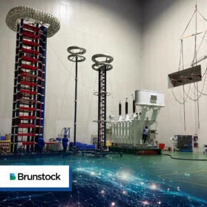 Power transformer test hall at Brunstock manufacturing partner transformer factory