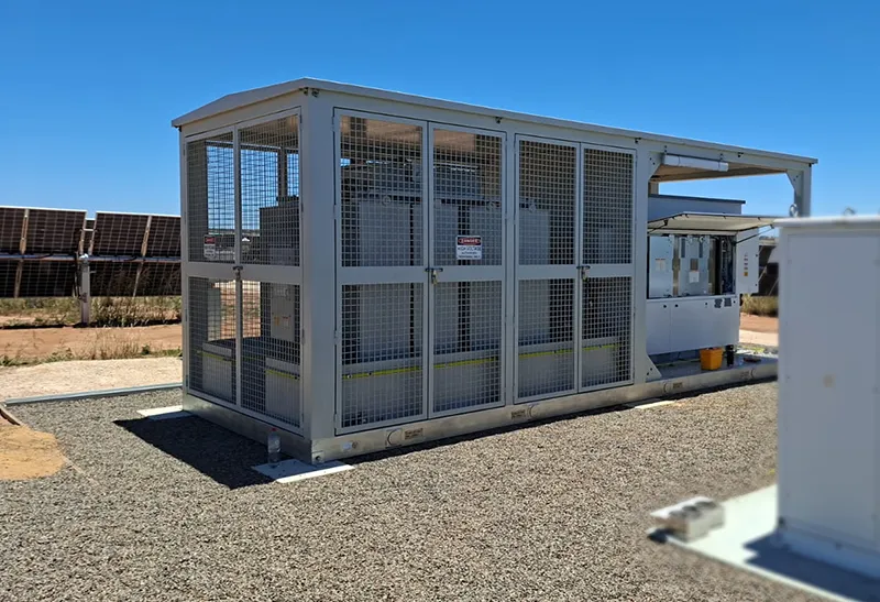 Stepup transformer skid station for BESS in application in Australia