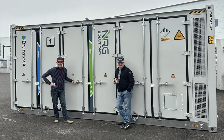 SABAG AG energy storage system Switzerland, Rothenburg.