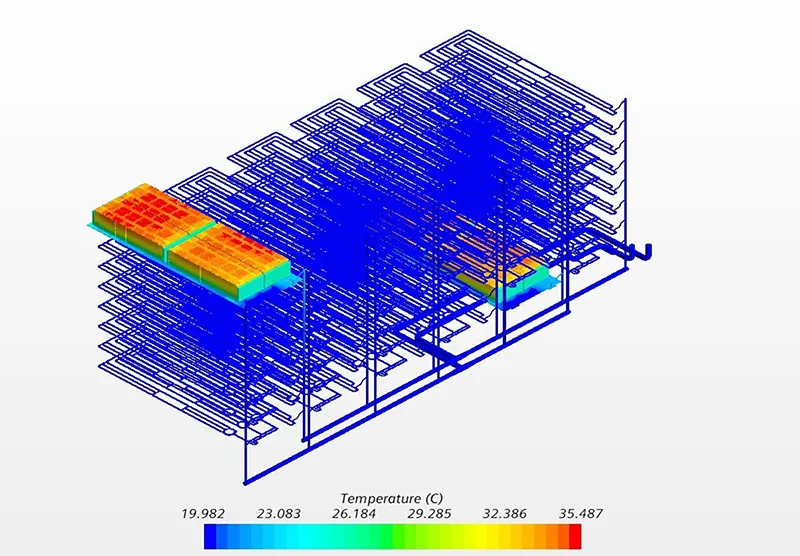 5 MWh BESS heat map