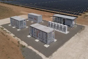 Monarto BESS solar farm and battery energy storage made by Brunstock