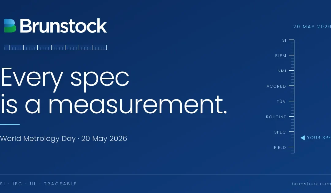 Why every Brunstock spec is a metrology story