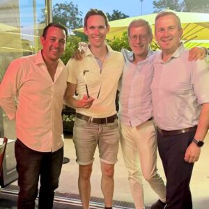 Chris Ball, Matthias Andermat, Helmut Rebstock, Christoph Lederle