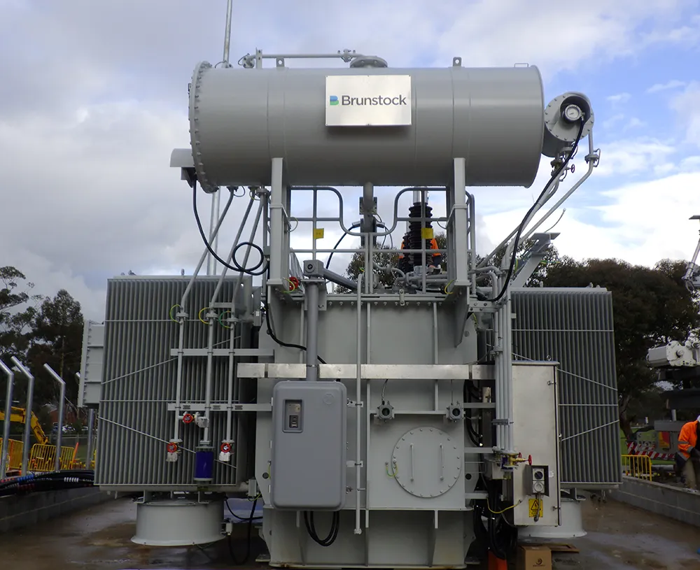 P240760 Brunstock 66 kV transformer at an Australian defence base 2026