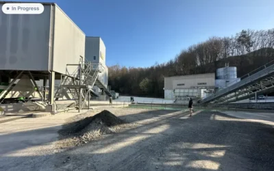 Energy storage for a gravel plant in Eschenbach, Switzerland